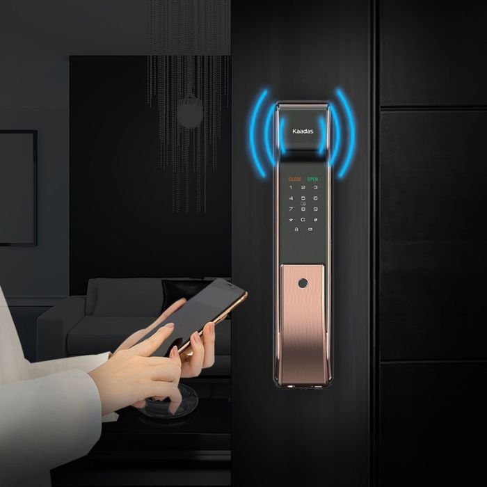 Top 3 Khóa cửa mở bằng app điện thoại tại Kaadas